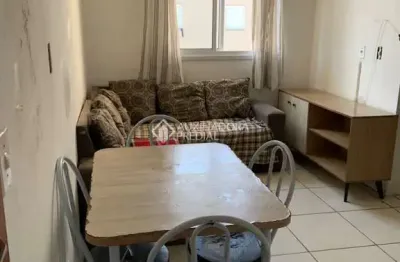 Apartamento com 2 quartos para alugar na rua pistoia, 1410, rio branco, canoas, 47 m2 por r$ 1.300