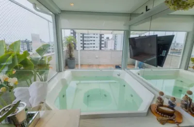 Cobertura com 3 quartos para alugar na rua vereador gercino silva, 147, canto, florianópolis, 187 m2 por r$ 9.500