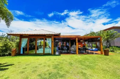 Casa em condomínio para venda em mata de são joão, praia do forte, 4 dormitórios, 4 suítes, 6 banheiros, 4 vagas