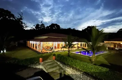 Casa para venda em mata de são joão, centro - mata de são joão, 4 dormitórios, 4 suítes, 6 banheiros, 4 vagas