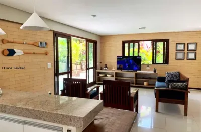 Casa em condomínio para venda em mata de são joão, praia do forte - açu da torre, 4 dormitórios, 4 suítes, 5 banheiros, 3 vagas