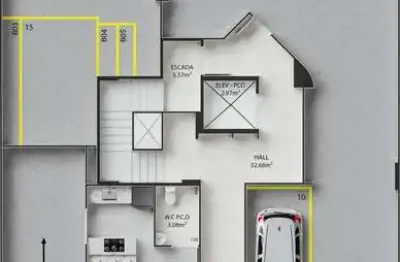 Apartamento com 3 quartos à venda na Rua José Neves Cypreste, Jardim da Penha, Vitória