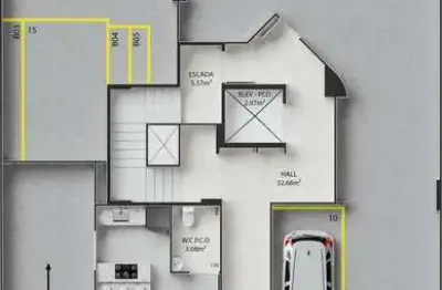 Apartamento com 3 quartos à venda na Rua José Neves Cypreste, Jardim da Penha, Vitória