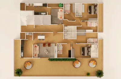 Apartamento com 3 quartos à venda na Rua Milton Manoel dos Santos, Jardim Camburi, Vitória
