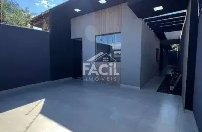 Casa em parque residencial rita vieira  -  campo grande