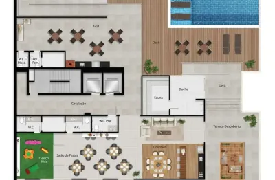 Apartamento com 3 quartos à venda na Avenida Mara Regina Paludo, Alphaville Jacuhy, Serra