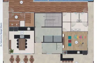 Apartamento com 3 quartos à venda na Avenida Saturnino Rangel Mauro, Praia de Itaparica, Vila Velha
