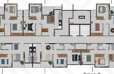 Apartamento com 2 quartos à venda na Rua Margarida Adriane Mendes, Cocal, Vila Velha