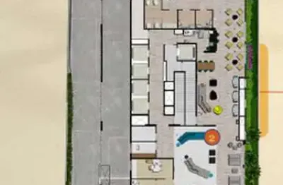 Kitnet / Stúdio à venda na Avenida Marechal Floriano Peixoto, Gonzaga, Santos