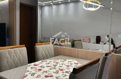 Apartamento decorado com varanda gourmet em jardim guadalajara – 2 quartos