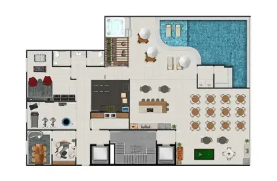 Apartamento com 2 quartos à venda na Avenida Saturnino Rangel Mauro, Praia de Itaparica, Vila Velha