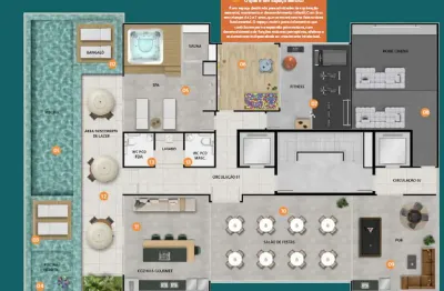 Cobertura com 3 quartos à venda na Avenida Antônio de Almeida Filho, Praia de Itaparica, Vila Velha