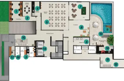 Apartamento com 1 quarto à venda na Rua Tupinambás, Jardim da Penha, Vitória