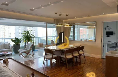 Apartamento à venda no condomínio plaza mayor - 240m² - 4 suítes - varanda gourmet - 4 vagas - no ipiranga