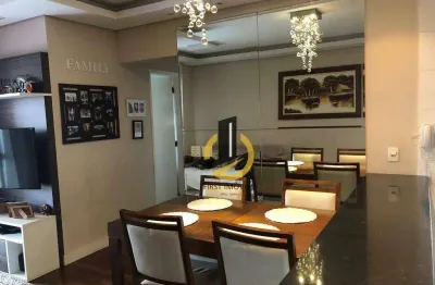 Apartamento à venda no condomínio terraço ipiranga - 78m² - 3 dormitórios (1 suíte) - cozinha americana - varanda envidraçada - 2 vagas