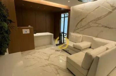 Sala comercial à venda no metropolitan offices - 92m² - 2 salas unidas - copa - varanda - 2 banheiros