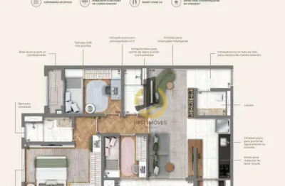 Lançamento da cyrela 06/2026 - living address alto do ipiranga - 87m² - 3 dormitórios (1 suíte) - 1 banheiro social - 1 vaga