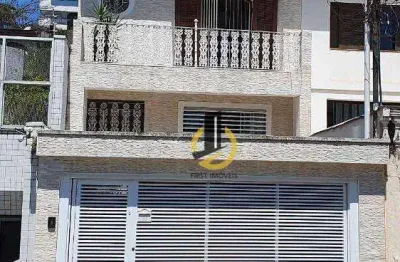 Sobrado à venda no parque são diogo - 185m² - 2 dormitórios (1 suíte) - 4 banheiros - edícula - 2 vagas - em são bernardo do campo