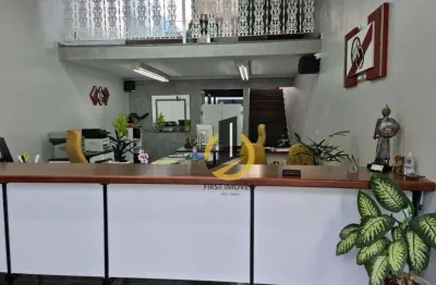 Salão comercial à venda - 165m² (construção) - 2 banheiros - cozinha - 4 vagas - centro/sbc