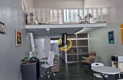 Salão comercial à venda - 165m² (construção) - 2 banheiros - cozinha - 4 vagas - centro/sbc
