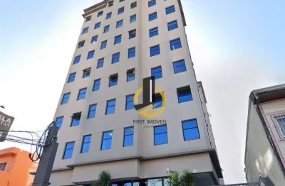 Sala comercial à venda no edifício bela vista - 33m² - 1 banheiro - 1 vaga - no jardim bela vista - santo andré