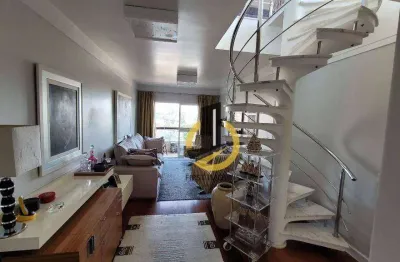 Cobertura à venda no condomínio spazio nobile - 219m² - 3 dormitórios (1 suíte) - 4 banheiros - 3 vagas - depósito - em são bernardo do campo