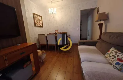 Apartamento à venda no condomínio arte palácio ipiranga - 65m² - 2 dormitórios (1 suíte) - varanda - ar condicionado - 1 vaga