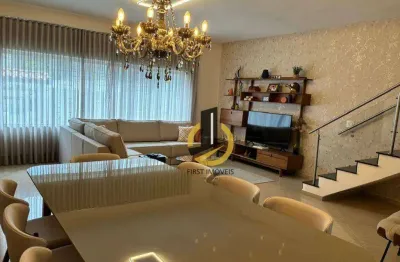 Sobrado à venda - 286m² - 3 suítes - 5 banheiros - móveis planejados - 2 vagas - em santo andré