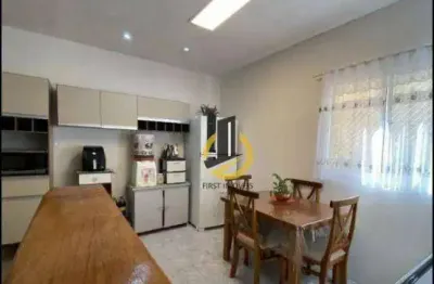 Casa à venda no bairro jardim santo andré - 3 dormitórios - 1 banheiro - churrasqueira  - 1 vaga