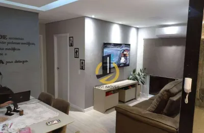 Apartamento à venda no condomínio maxi rudge ii - 65m² - 2 dormitórios (1 suíte) - varanda gourmet - 2 vagas - em são bernardo do campo