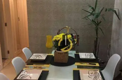Apartamento à venda no edifício top life miami - 60m² - 3 dormitórios - 1 banheiro - 1 vaga - em santo andré