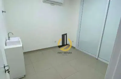 Sala para locação no condomínio domo business - 11m² - 1 banheiro - pia - ar condicionado - em são bernardo do campo