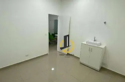 Sala para locação no condomínio domo business - 11m² - 1 banheiro - pia - ar condicionado - em são bernardo do campo