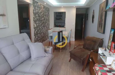 Apartamento à venda no edifício fênix - 82m² - 3 dormitórios - 2 vagas - em são bernardo do campo