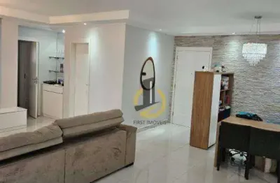Apartamento à venda no condomínio auge home resort - 147m² - 3 suítes - varanda com churrasqueira - depósito - 2 vagas - em sbc