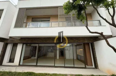 Casa nova semi-mobiliada à venda em condomínio de alto padrão no brooklin próxima à hípica paulista