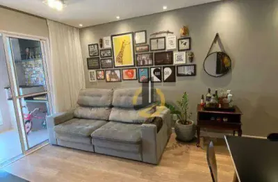 Apartamento à venda no condomínio venturi - 80m² - 3 dormitórios (1 suíte) - varanda gourmet - 2 vagas - em são bernardo do campo
