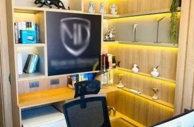 Sala comercial à venda no condomínio helbor trilogy home & office – 37,84m² - 1 banheiro - sacada - 1 vaga - em são bernardo do campo