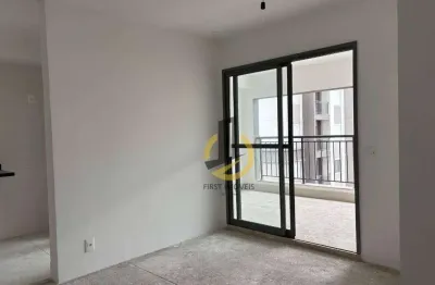 Apartamento à venda no condomínio grand living & living in nova klabin - 71m² - ar condicionado - varanda goumert - 1 vaga