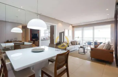 Apartamento à venda no condomínio auge home resort - 147m² - 3 suítes - varanda gourmet envidraçada - ar condicionado - 2 vagas - em sbc