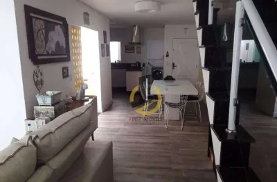 Sobrado triplex à venda no residencial marchett - 194m² - 3 dormitórios planejados (1 suíte) - churrasqueira - banheira - 3 vagas - em santo andré
