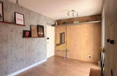 Apartamento à venda no condomínio arte palácio – 50m² - 2 dormitórios – sala – varanda envidraçada – 1 vaga – ipiranga/sp