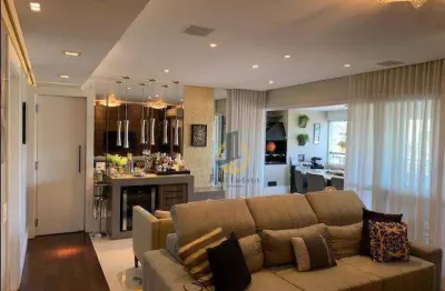 Apartamento à venda no condomínio família ipiranga - 140m²- 3 suítes (1 master) - varanda gourmet - hall privativo - 2 vagas