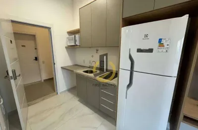 Studio para locação no condomínio haus mitre platô ipiranga – 20m² - armários planejados – geladeira – sem vaga