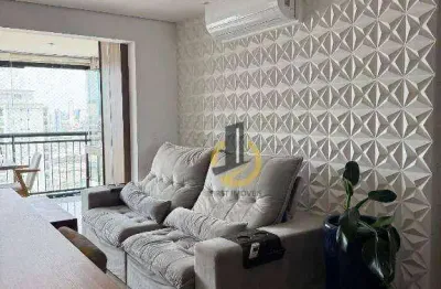 Apartamento à venda no condomínio sports village ipiranga - 72m² - 2 dormitórios (1 suíte) - varanda gourmet envidraçada - ar condicionado - 1 vaga