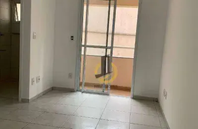 Apartamento para locação no edifício santa anna - 50m² - 2 dormitórios - sacada - 1 vaga - em são bernardo do campo