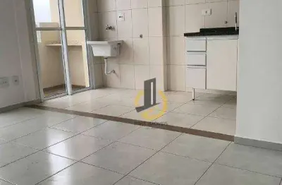 Apartamento para venda ou locação no condomínio residencial dos santos  - 49,25m² - 2 dormitórios - sacada - 1 vaga - em são bernardo do campo