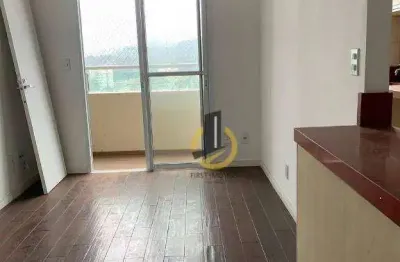 Apartamento à venda no condomínio residencial dos santos  - 49m² - 2 dormitórios - sacada - 1 vaga
