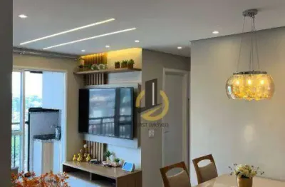 Apartamento à venda no condomínio sollarium - 48m² - 2 dormitórios - varanda grill - 1 vaga - em são bernardo do campo