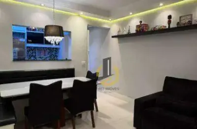 Apartamento à venda no condomínio arte palácio ipiranga - 64m² - 2 dormitórios (1 suíte) - varanda - 1 vaga